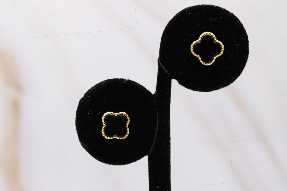 Clover Jade Earrings