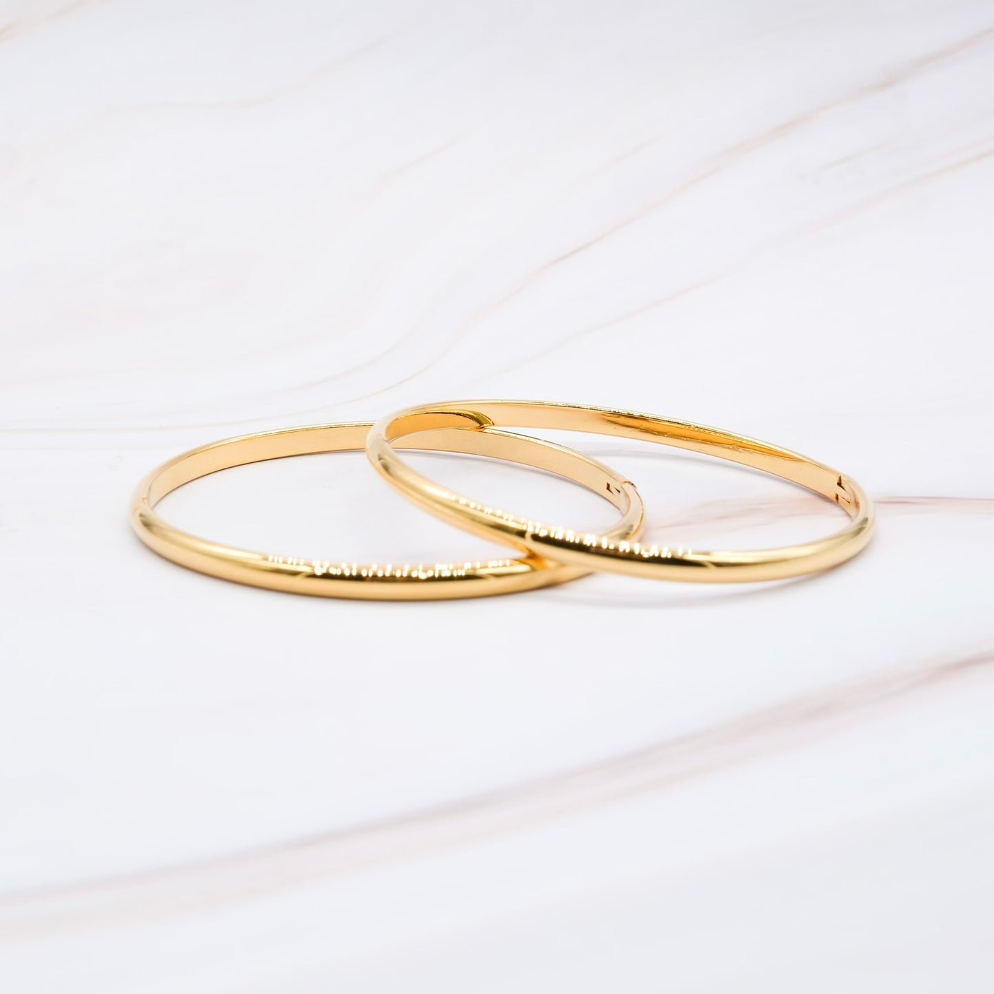 Gold-Filled Bangles (Medium)