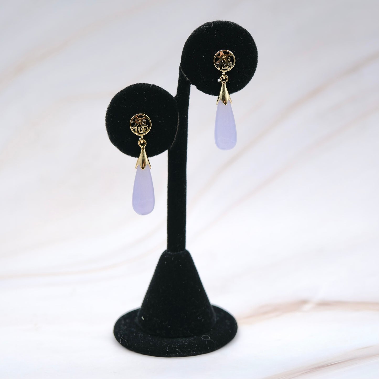 Jade Tear Drop Earrings