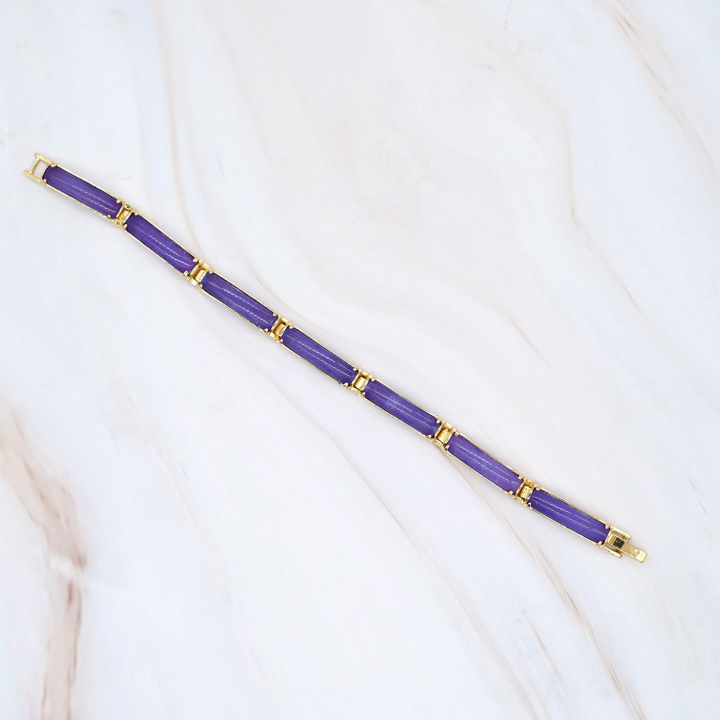 Elongated Jade Bracelet