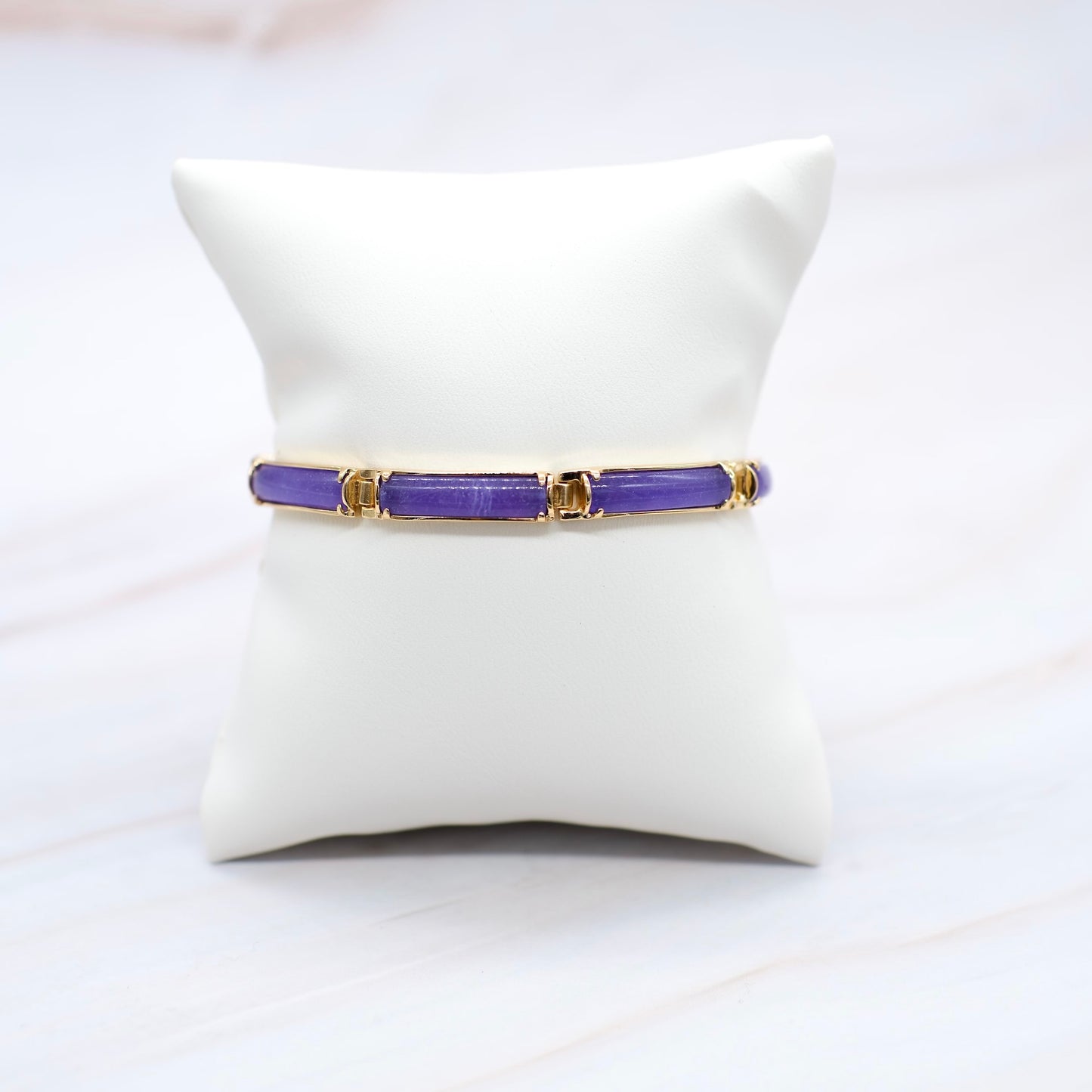 Elongated Jade Bracelet