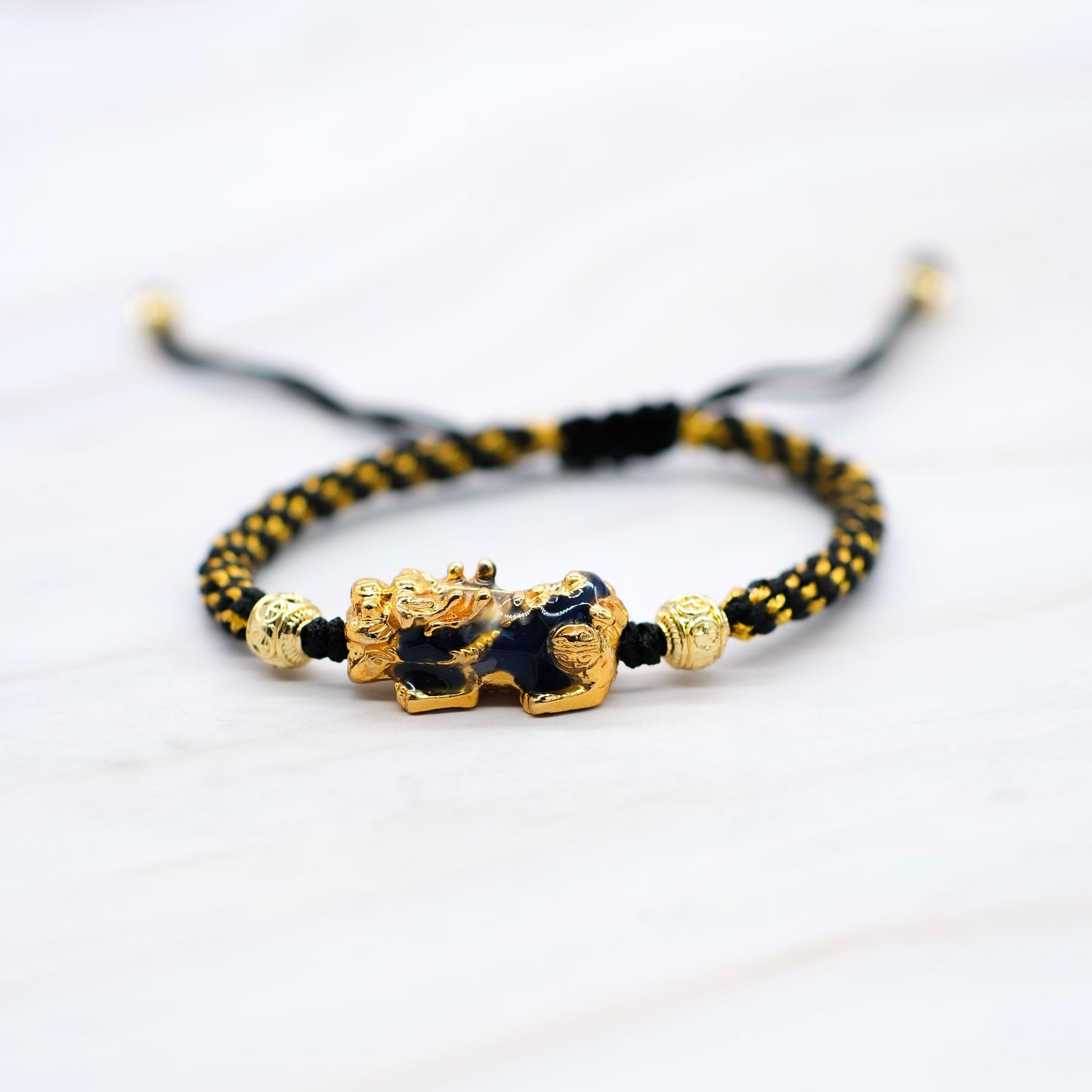 Lucky Red String with Piyao (Pixiu)