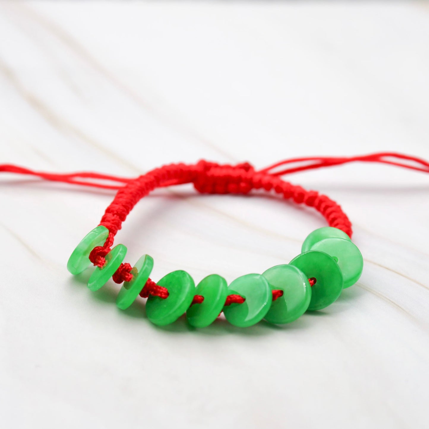 Pin An Kou (Lucky Coin) String Bracelet