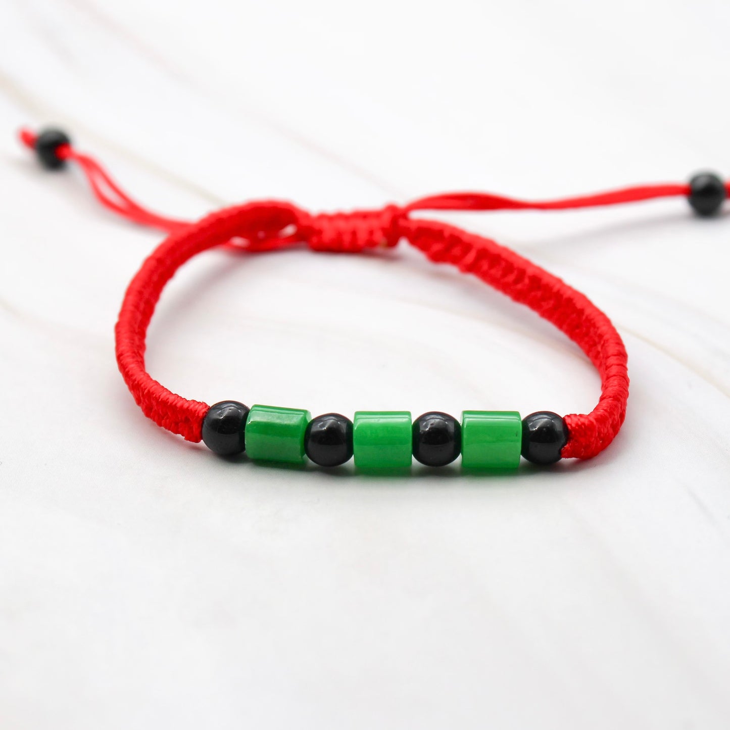 Barrel String with Jade
