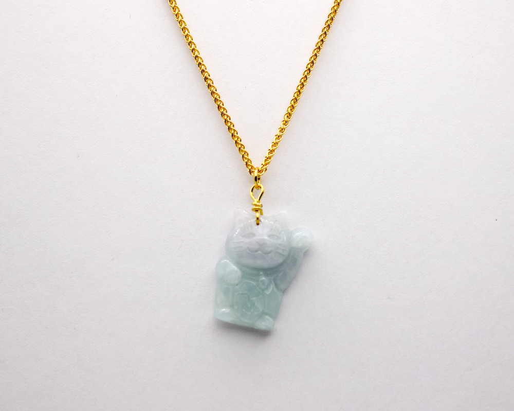 Grade A Money Cat Pendant