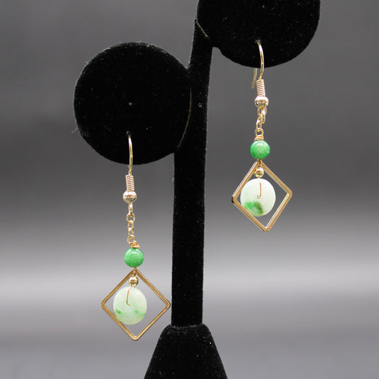 Grade A Jade Earrings