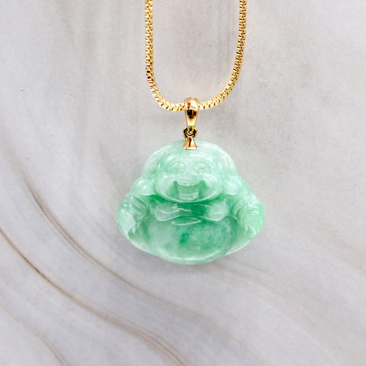 18K Grade A Buddha Pendant