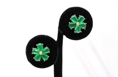 Blossom Jade Earrings