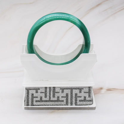 Green Agate Bangle