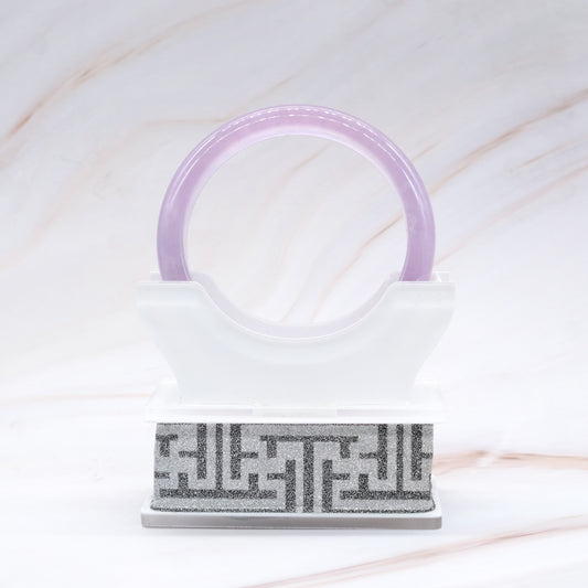Lavender Jade Bangle