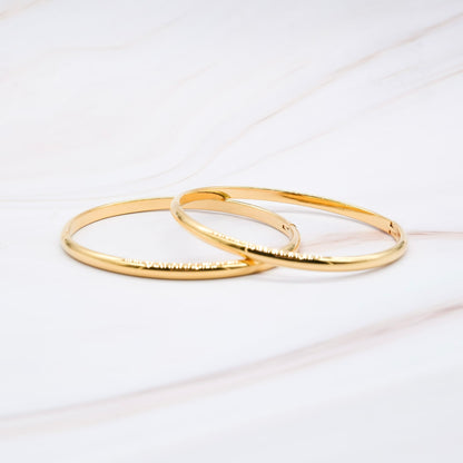 Gold-Filled Bangles (Medium)