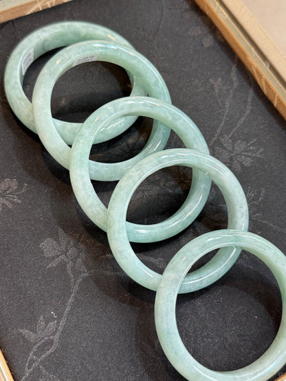 Green Grade A Jade Bangle