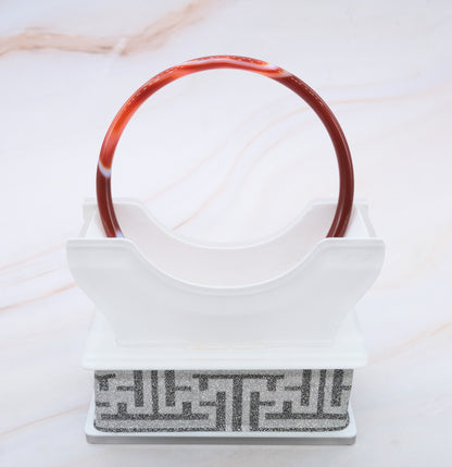 Thin Carnelian Bangle