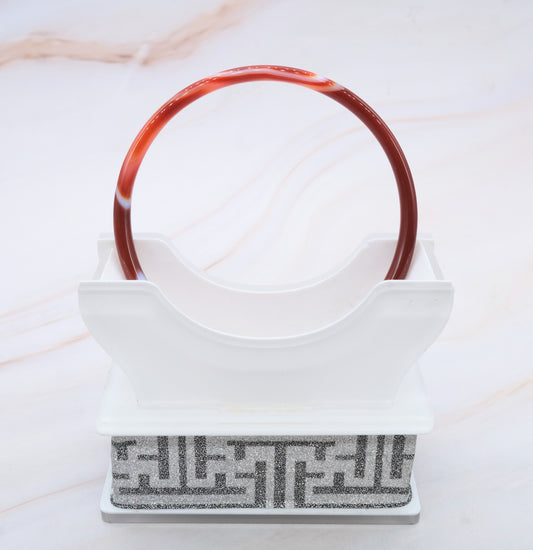 Thin Carnelian Bangle