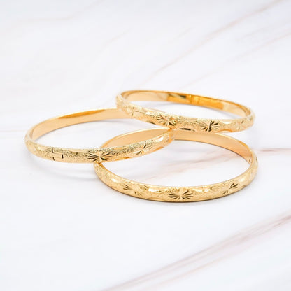 Gold-Filled Bangles (Medium)