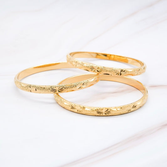 Gold-Filled Bangles (Medium)