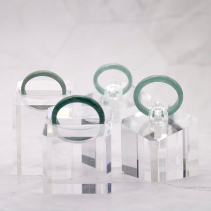 Grade A Natural Thin Jade Rings
