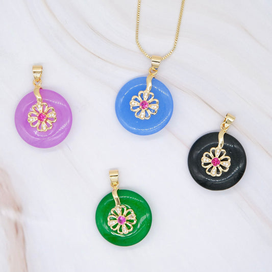 Modern Pin An Kou (Lucky Coin) Pendant
