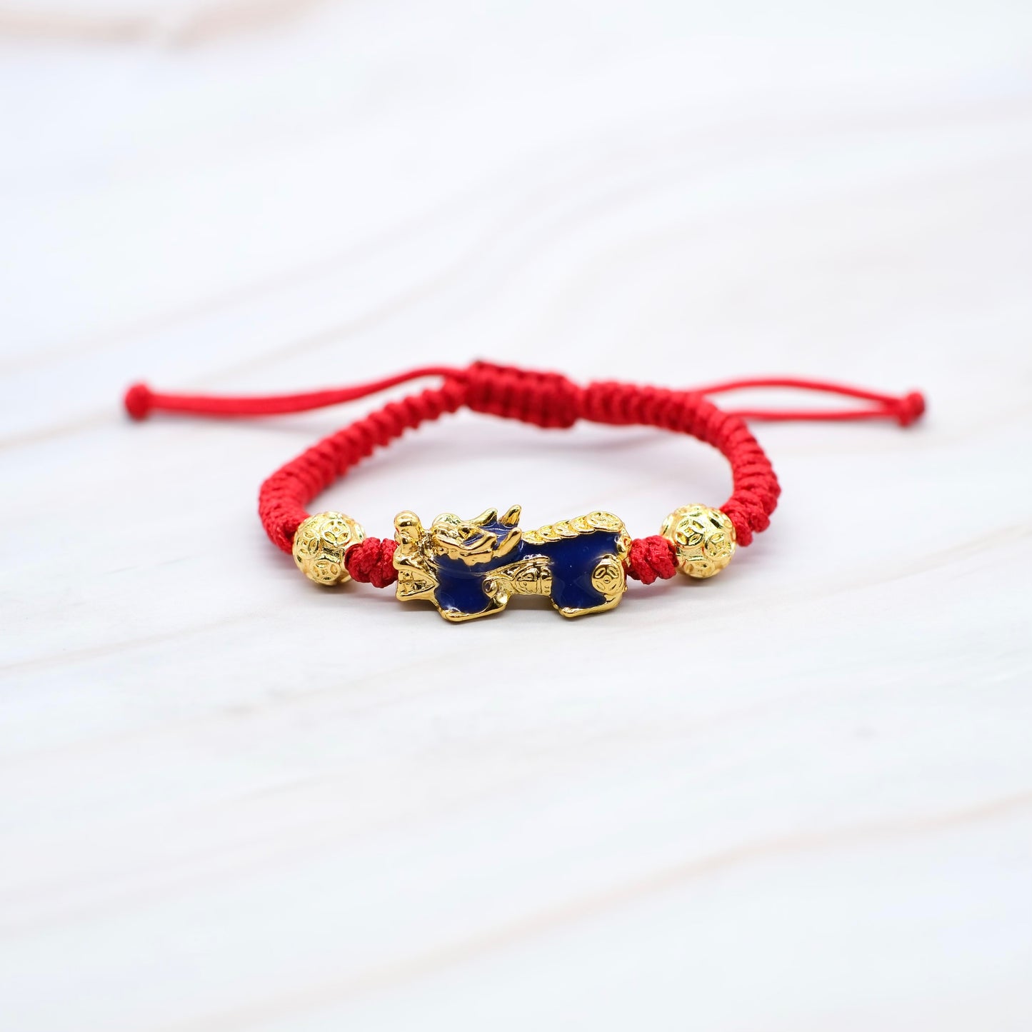 Lucky Red String with Piyao (Pixiu)