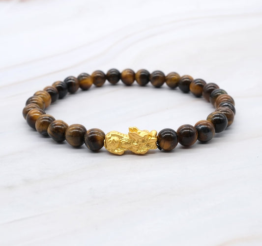 Tiger's Eye Piyao Bracelet