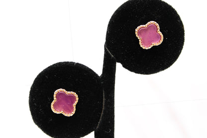 Clover Jade Earrings