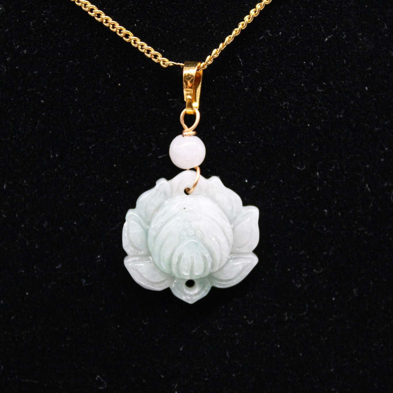 Grade A Lotus Pendant