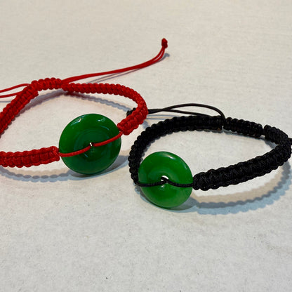 Pin An Kou (Lucky Coin) String Bracelet