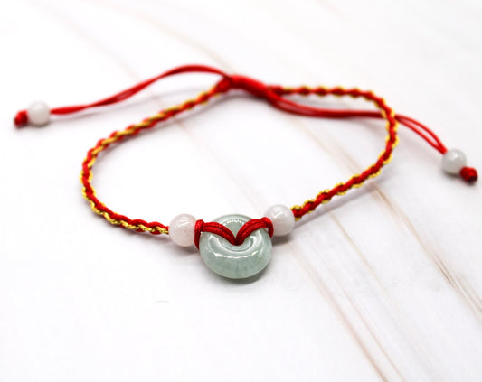 Pin An Kou (Lucky Coin) String Bracelet
