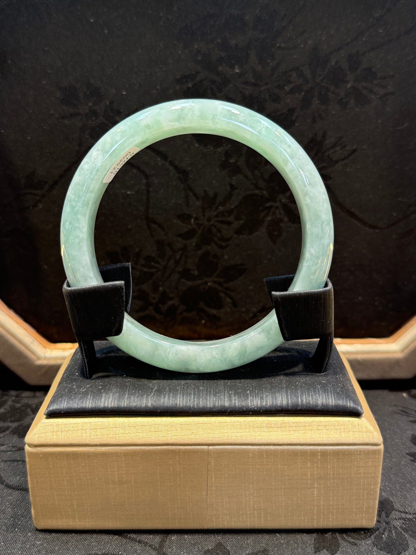 Green Grade A Jade Bangle