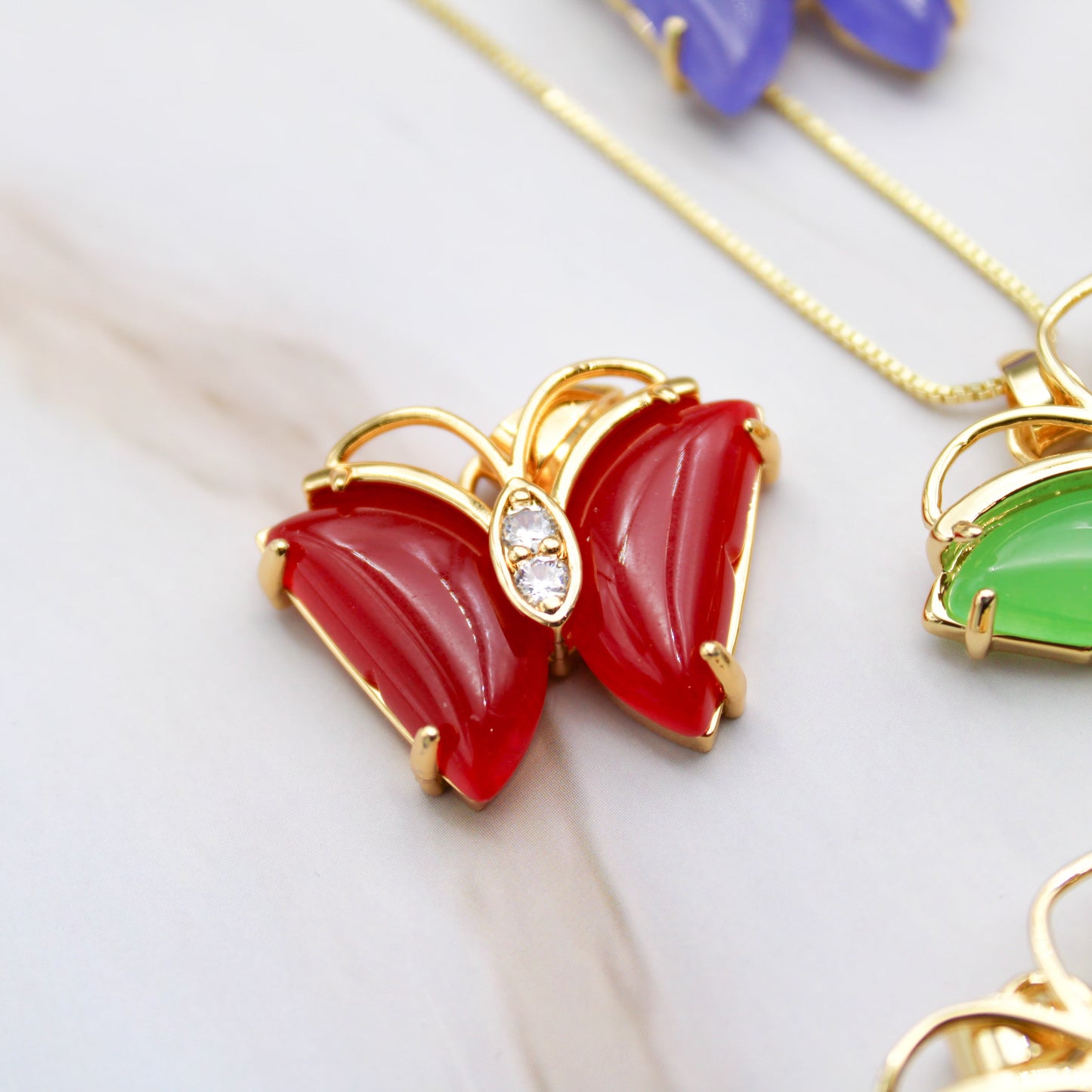 Butterfly Jade Pendant