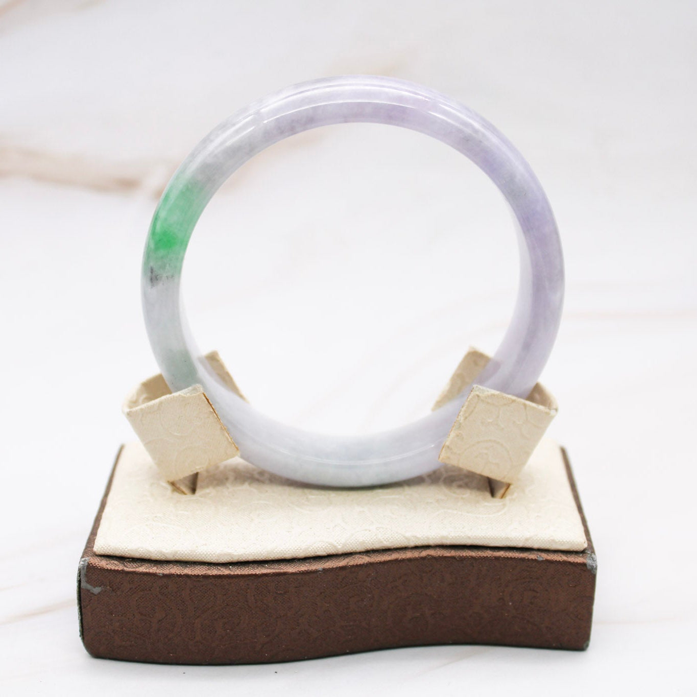 Lavender Grade A Jade Bangle
