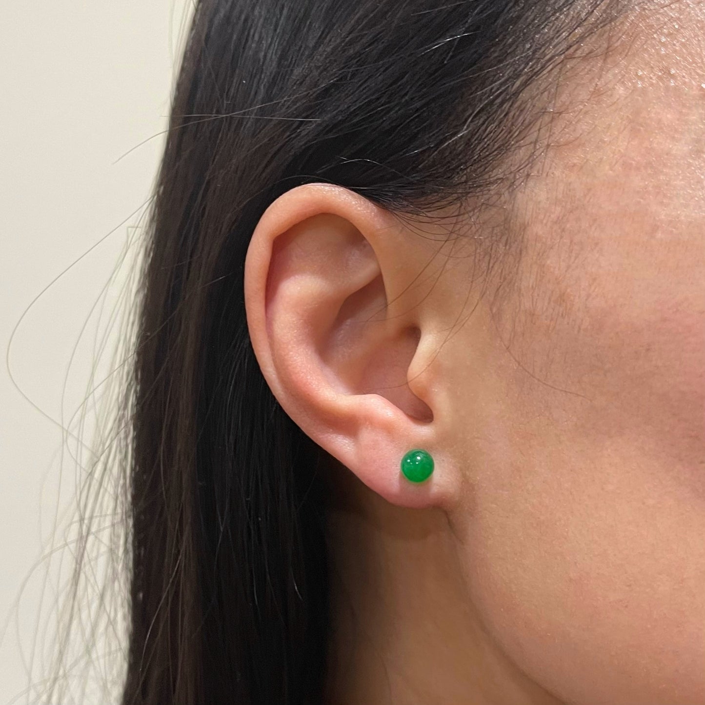 Small Jade Studs