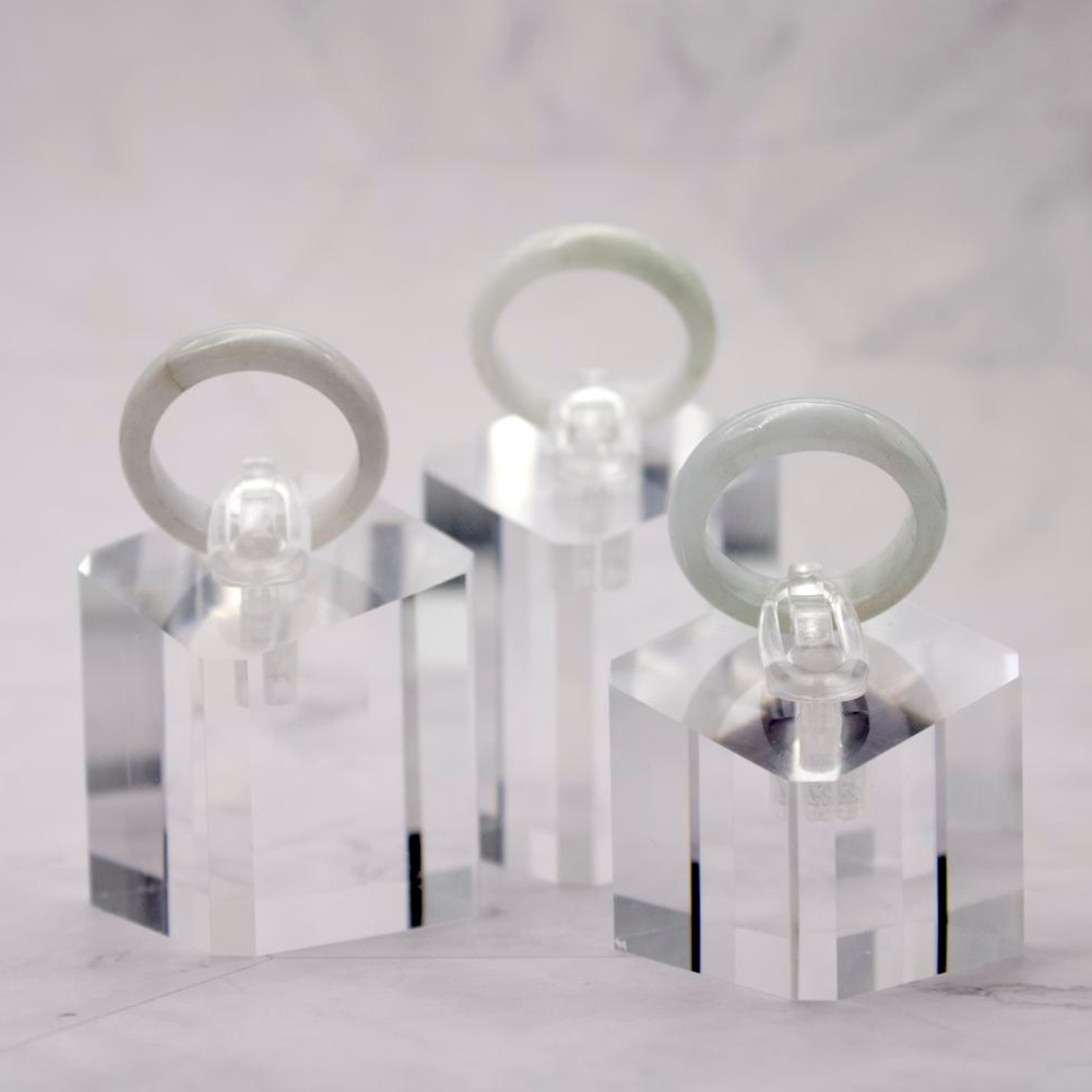 Triangular Jade Ring Type A Natural Jade Rings – Sing Yan